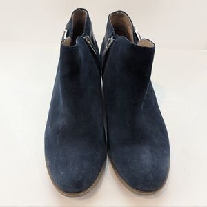 Vionic Millie Blue Suede Booties
